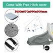 Heavy Duty 18-20ft Waterproof UV 4 Layer Caravan Cover w/Hitch Cover & Carry Bag