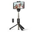 3 in 1 Bluetooth Monopod Tripod Selfie Stick Remote 360 degree Rotation iOS Android