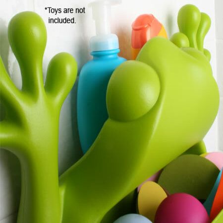 boon frog bath toy holder adhesive
