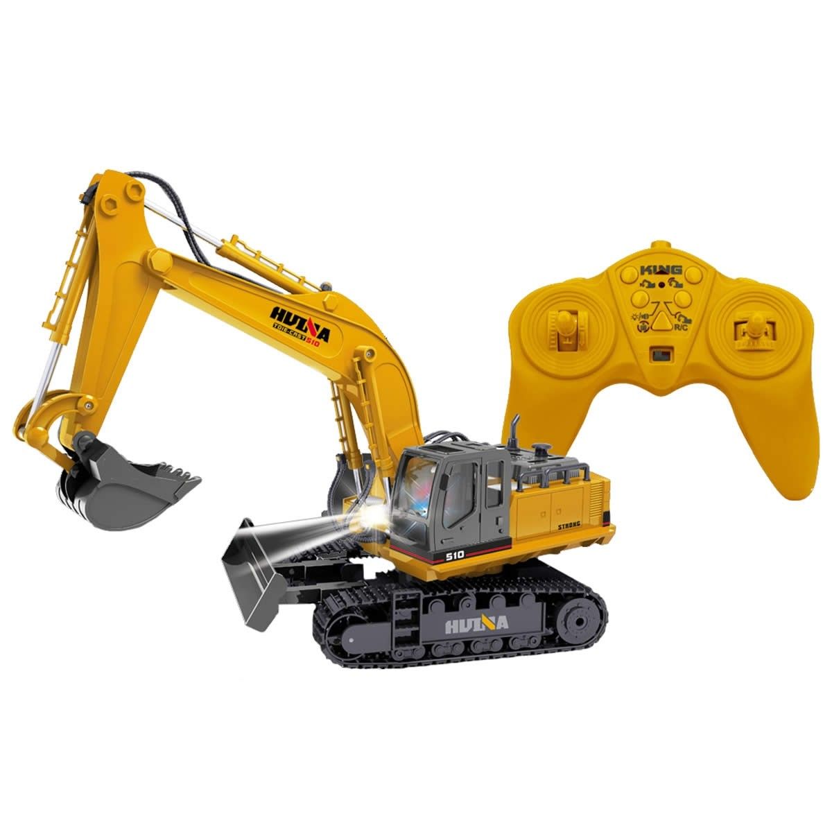 RC Remote Controlled 2.4GHz DieCast Excavator Toy