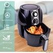 3L Turbo Air Fryer Cooker 1400W - Black