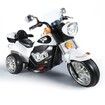 Kids Motorbike Harley Electric Motorcycle Ride on Toy Car w/3 Wheels - White