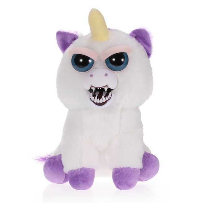 unicorn plush dog toy