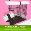 Cage Cover Enclosure for Wire Dog Cage Crate 36 inches PINK