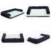 Pet Dog Cat Sofa Couch Cushion Bed TUFTY M BLACK