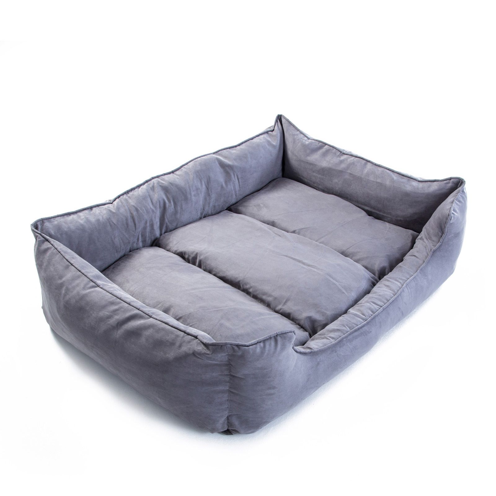 Pet Dog Cat Sofa Couch Cushion Bed HUSK XXXL GREY