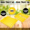 Eggs Digital Hatch Incubator Chicken Quail 104 Eggs Tray