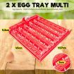 Eggs Digital Hatch Incubator Chicken Quail 120 Eggs Tray