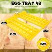 Eggs Digital Hatch Incubator Chicken Quail 48 Eggs Tray