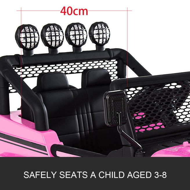pink remote jeep
