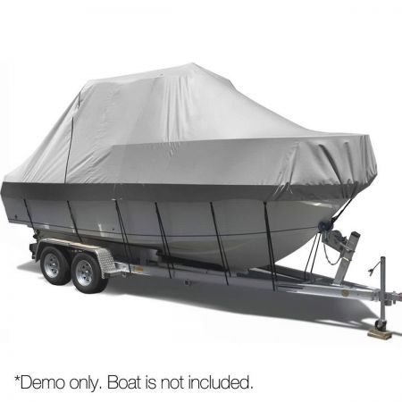 Polyester Boat Cover Fits 23ft-25ft Length Boats