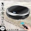 Maxkon Smart Robot Vacuum Cleaner w/Mop & Water Tank Strong Suction for Short Carpet - Black
