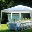 OGL 3x9m Outdoor Canopy Gazebo Party Wedding Tent Waterproof Marquee w/7 Removable Walls