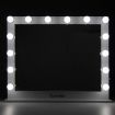 Makeup Mirror Frame with LED Lights 65x80cm - White