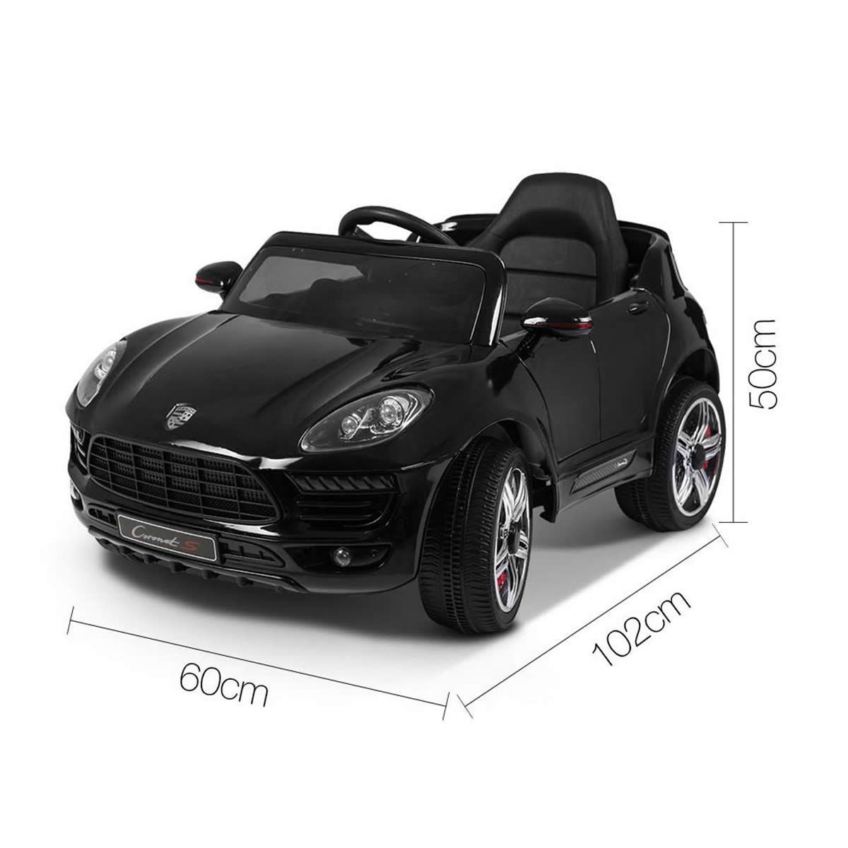 Kids Ride on Car with Battery Charger Black Crazy Sales