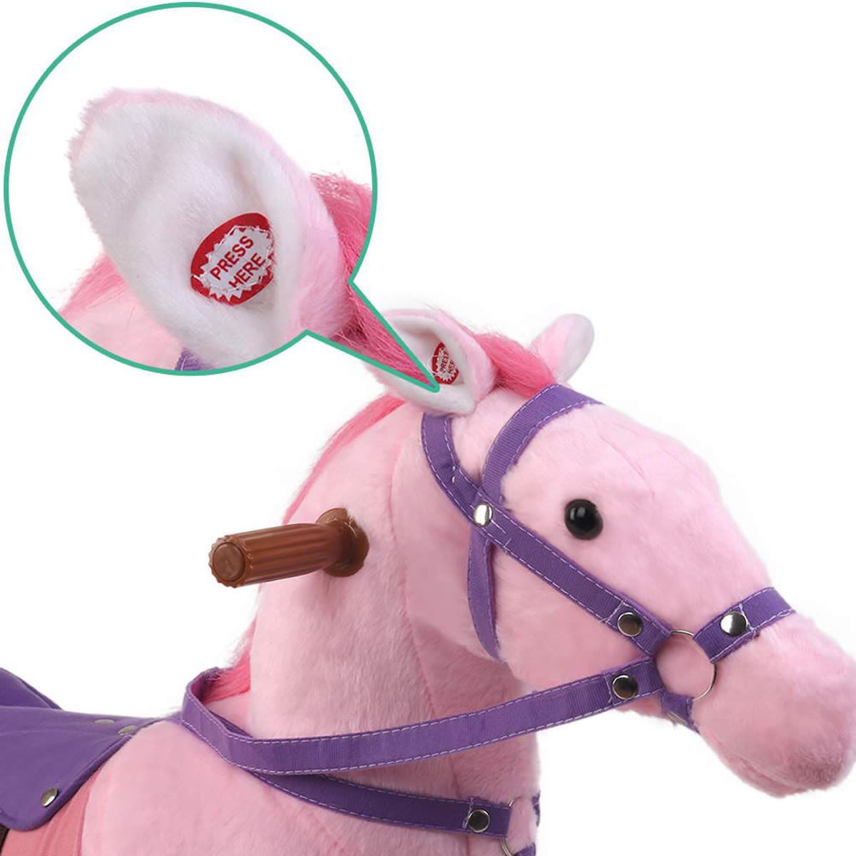 pink pony ride on toys