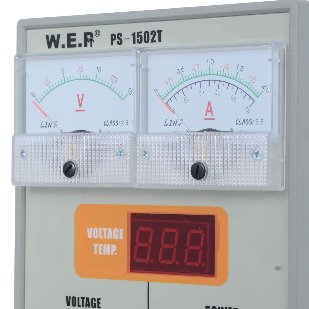 015V DC Power Supply Voltage Test Voltmeter Multimeter Variable