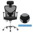 Adjustable Breathable Ergo Mesh Office Computer Chair w/ Lumbar Support - Black