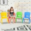 Keezi Kids Chairs Set Plastic Set of 4 Activity Study Chair 50KG