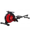 Everfit Rowing Machine Rower Magnetic Resistance Exercise Gym Home Cardio Red