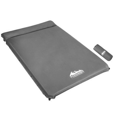 Weisshorn Double Self-Inflating Mat with Carry Bag