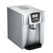 Portable Water and Ice Dispenser with LCD Digital Display Screen - Silver