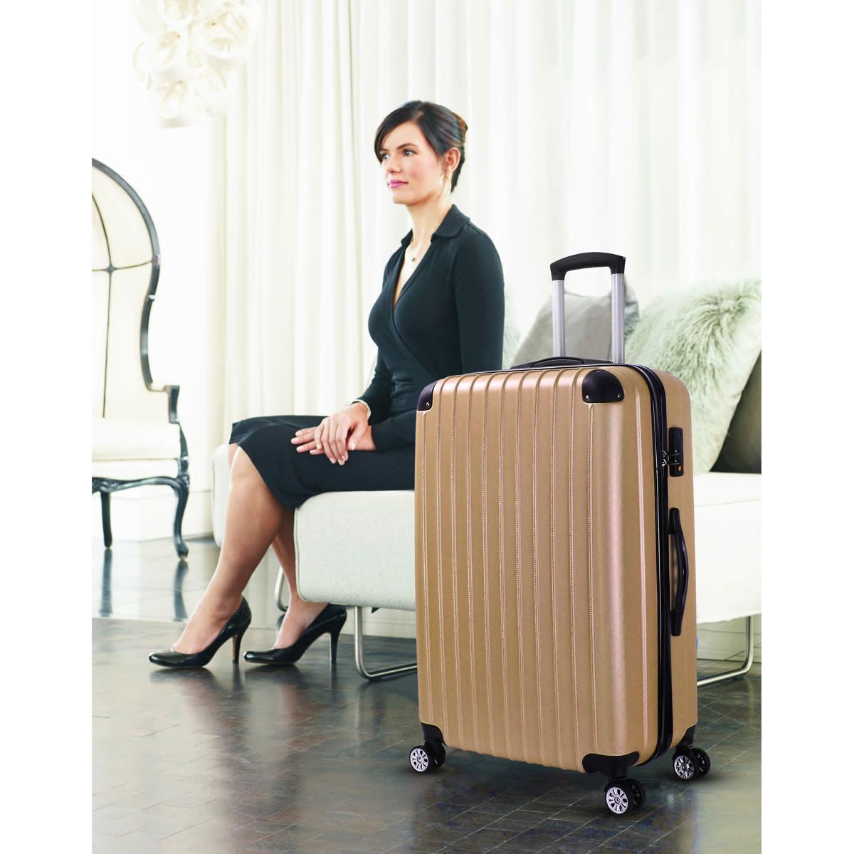 milano slimline luggage