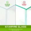 Aquarium Starfire Glass Fish Tank Set Filter Pump 16L