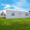 OGL 3x9m Outdoor Canopy Gazebo Party Wedding Tent Waterproof Marquee w/8 Removable Walls