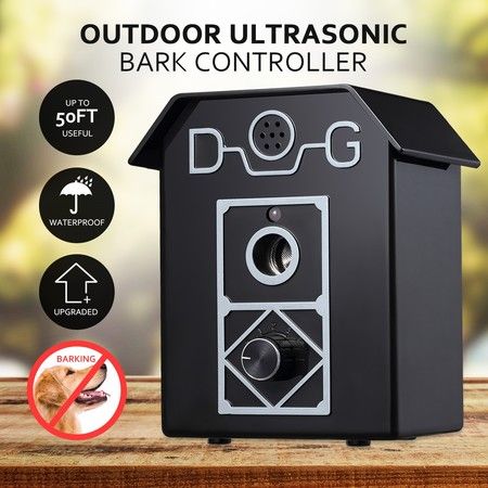 Ultrasonic Dog Puppy Outdoor Stop Barking Anti Bark Control System Device