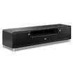 Modern High Gloss TV Stand Cabinet - Black