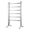 Maxkon 6 Bars Heated Towel Rail Warmer Electric Freestanding Bathroom Drying Rack