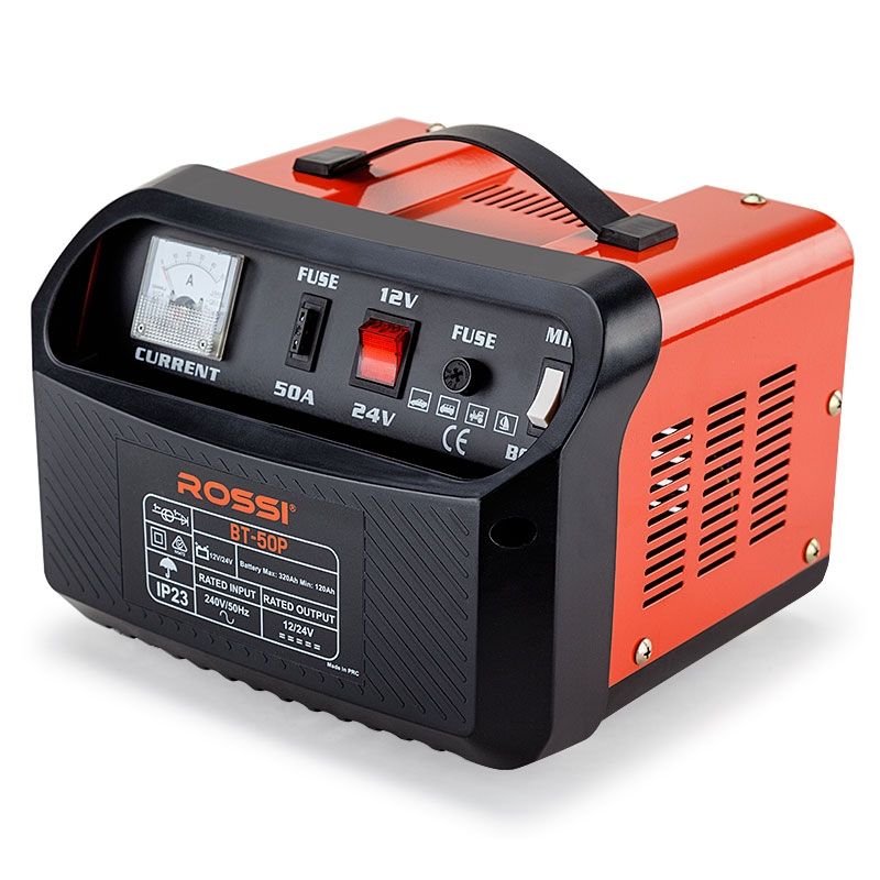 Rossi 12V / 24V 50A Car Battery Charger BT-50P