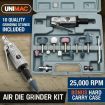 Unimac Air Die Grinder Kit Mini Pneumatic Rotary Tool - LX-002