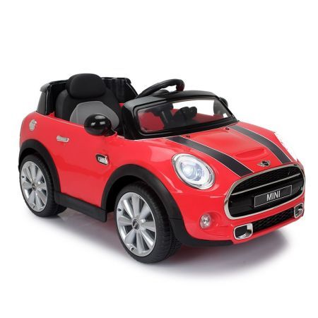 Mini Cooper Kids Electric Ride-on Car - Red & Black