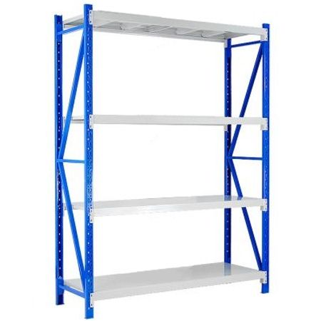 1 Bay Garage Storage Steel Rack Long Span Shelving 2.0m-wide 800kg