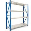 1 Bay Garage Storage Steel Rack Long Span Shelving 1.5m-wide 400kg