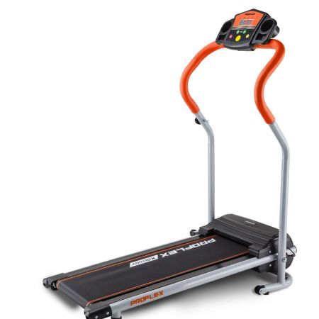 X-Strider Electric Compact Walking Treadmill - Black/Silver/Orange