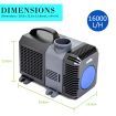 Aquarium Submersible Pond Water Pump 16000L/H