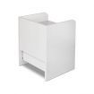 Artiss Bedside Table 1 Drawer with Shelf - FARA White