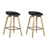 Artiss 2x Bar Stools Wooden