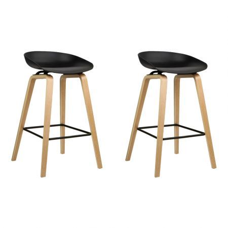 Artiss 2x Bar Stools Wooden
