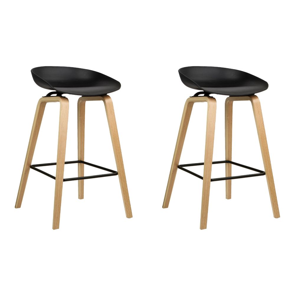 Artiss 2x Bar Stools Wooden
