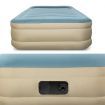 Bestway Inflatable Bed with Carry Bag - Light Blue & Beige
