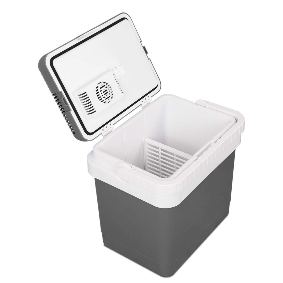 25L 2-in-1 Portable Cooler and Warmer - Grey | Crazy Sales