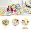 Baby Play Mat Carpet Kids Rug Pad Activity Gym Centre for Playpen Waterproof Colorful Alphabet Animal Texture 180x200cm
