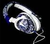 Skullcandy Skullcrushers Hip Hop Headphones Unisex On Ear Earphones with Bass Amplified Subwoofer - Snoop Dogg Signature Dark Blue