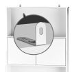 Artiss Bathroom Storage Cabinet - White