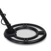 LCD Screen Metal Detector with Headphones - Black