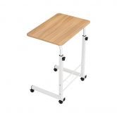 Artiss Laptop Table Desk Portable - Light Wood